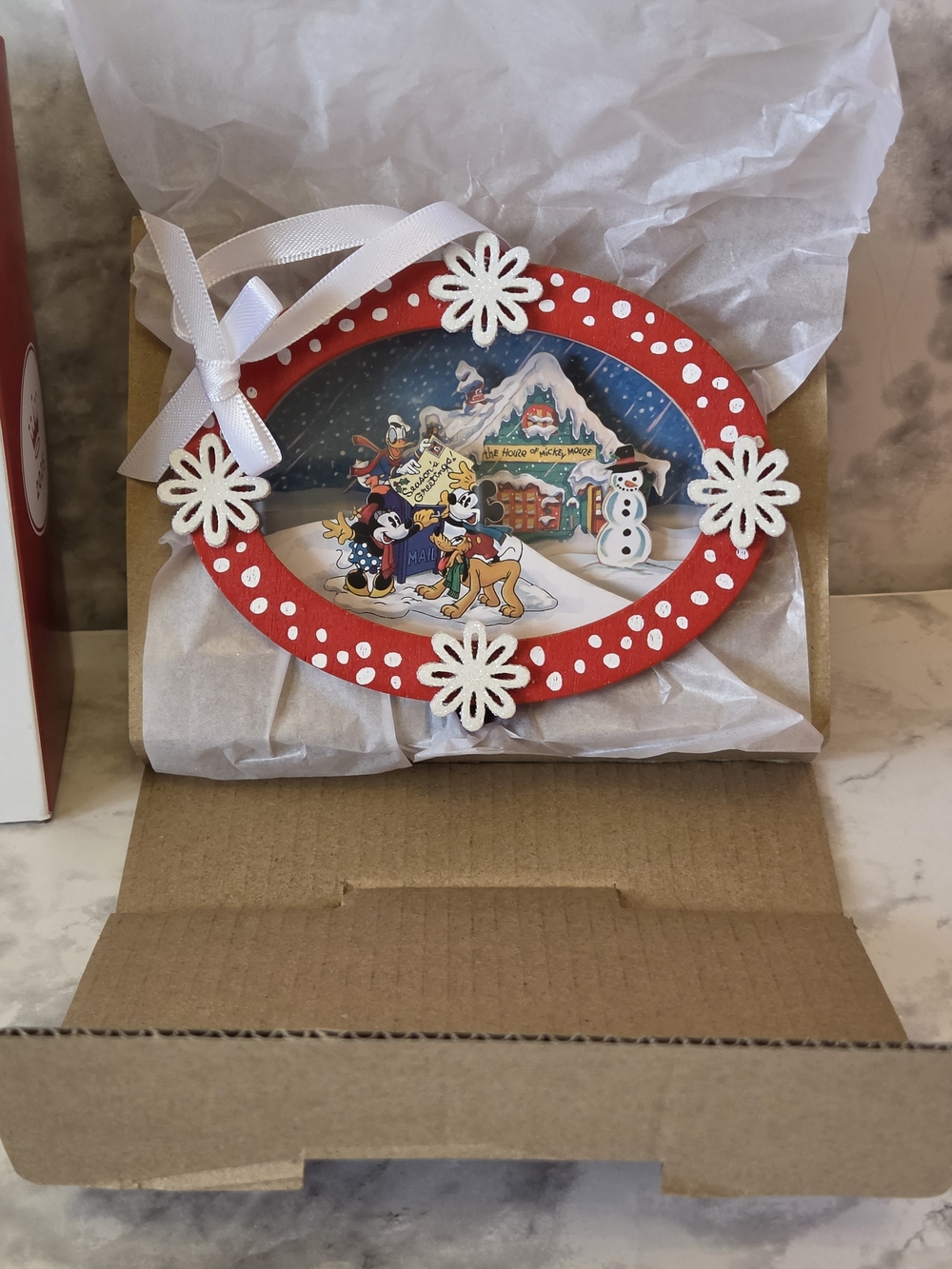 Hallmark Keepsake Disney Mickey And Friends 2025 Ornament with Snowflake Accents